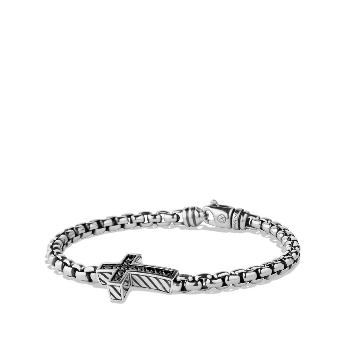 Women’s sophisticated bracelet-David Yurman 15.9mm Sideways Cross Bracelet