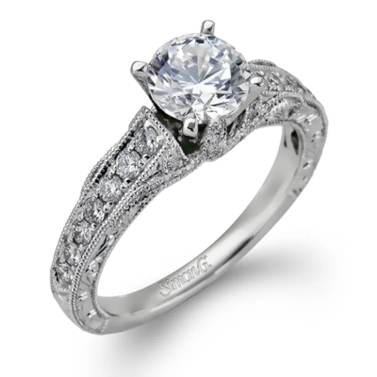 Women’s Art Deco engagement ring-LP2214 ENGAGEMENT RING