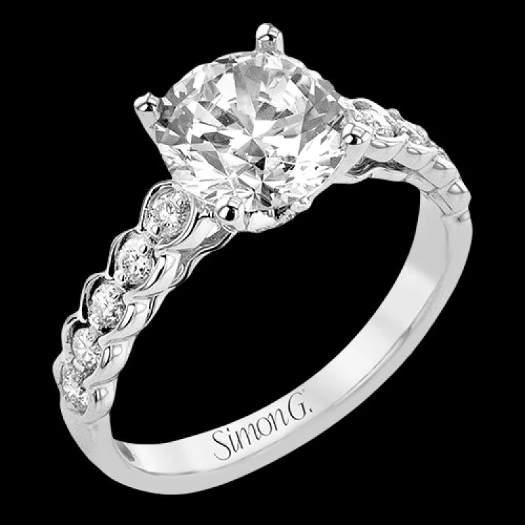 Women’s classic solitaire diamond engagement ring-LR3291 ENGAGEMENT RING