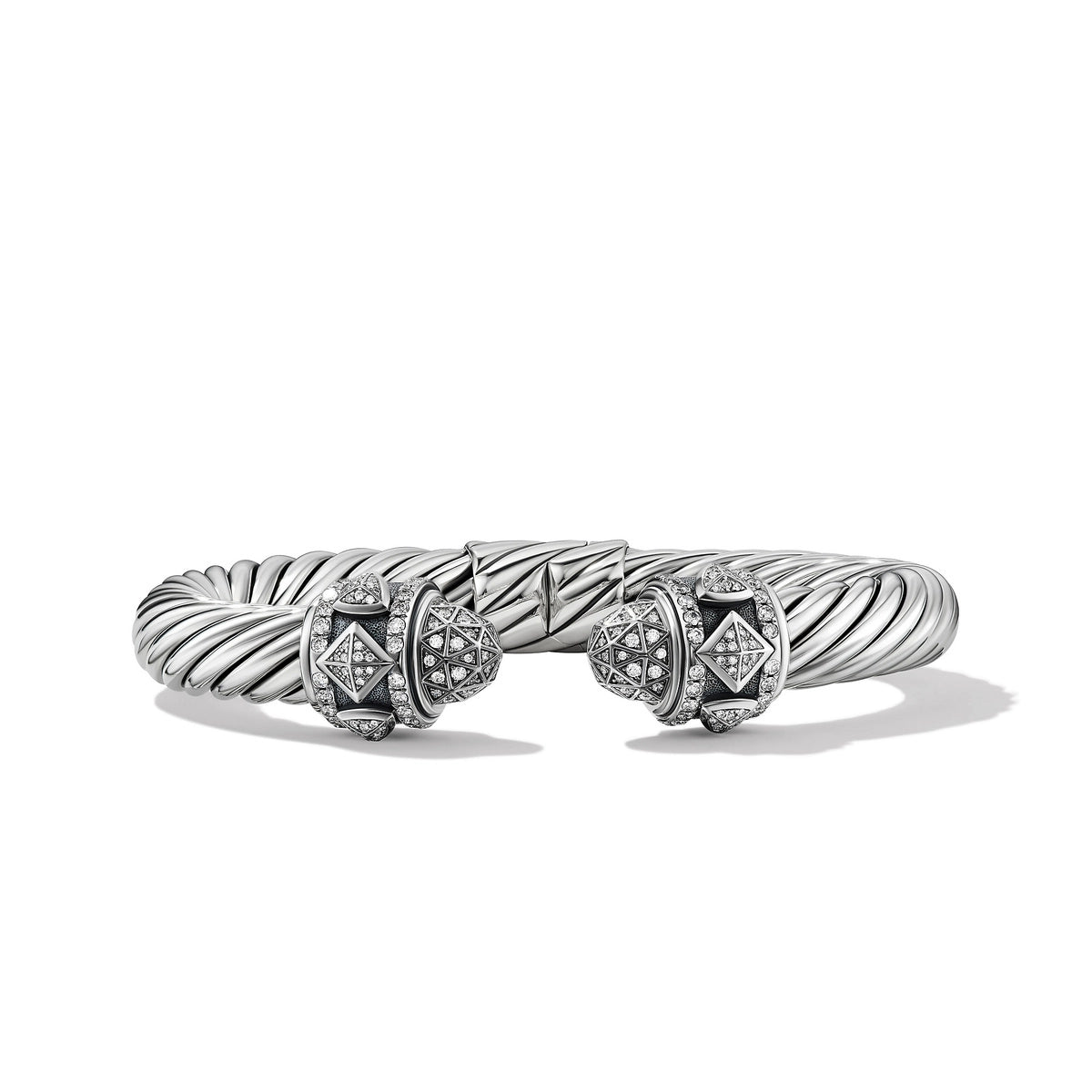 Women’s textured bracelet-David Yurman 9mm Renaissance Classic Cable Bracelet