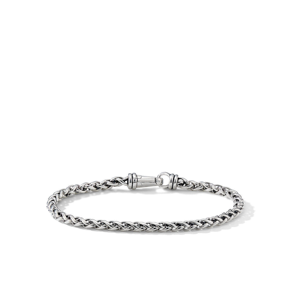 Women’s romantic gift bracelet-David Yurman 4mm Wheat Chain Bracelet