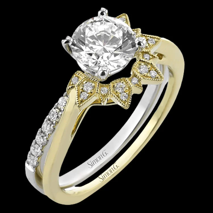 Women’s ethical engagement ring-LR3235 WEDDING SET