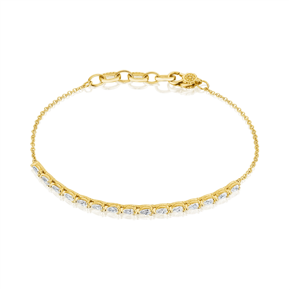 Women’s multi-stone bracelet-Tacori 18K Yellow Gold Diamond Bracelet