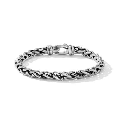 Women’s romantic gift bracelet-David Yurman 6mm Wheat Chain Bracelet