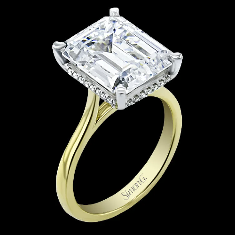 Women’s luxury diamond solitaire engagement ring-LR4125-EM ENGAGEMENT RING