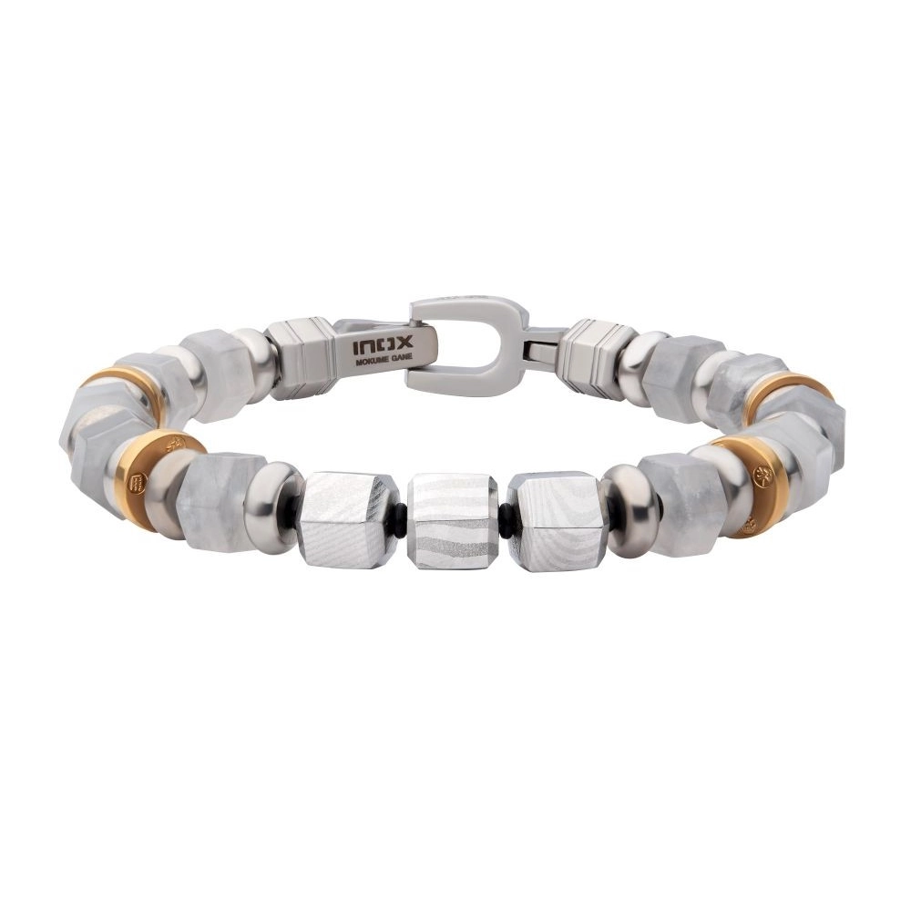 Women’s custom-designed bracelet-Inox Stainless Steel Bushido Chugi Duty and Loyalty Bracelet